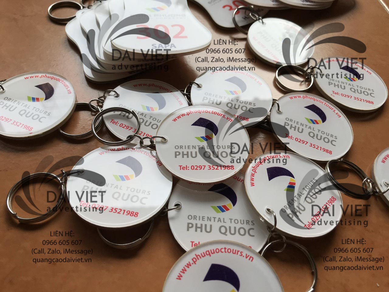Móc Khóa In Logo Tại Hà Nội Giá Rẻ, Lấy Nhanh
